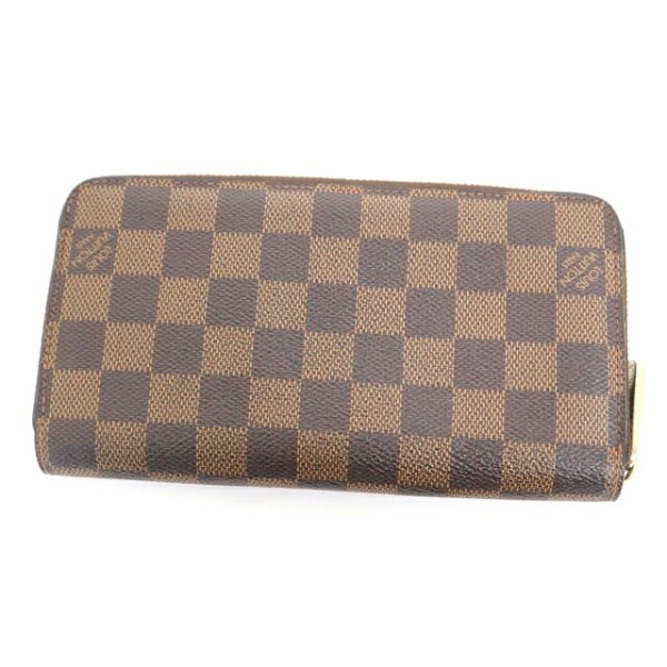 2001017256600074 2 Louis Vuitton Zippy Wallet Long Wallet Damier Ebene