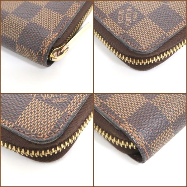 2001017256600074 3 Louis Vuitton Zippy Wallet Long Wallet Damier Ebene