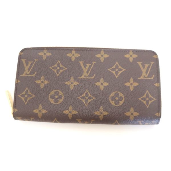 2001017256600279 1 Louis Vuitton Monogram Zippy Wallet Long Wallet Rose Ballerine