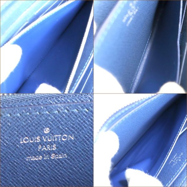 2001017256600285 8 Louis Vuitton Zippy XL Long Wallet Taiga Ocean