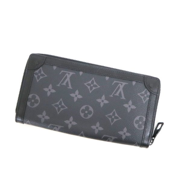 2001017256600312 1 Louis Vuitton Mongram Eclipse Trunk Zippy Wallet Long Wallet M80558