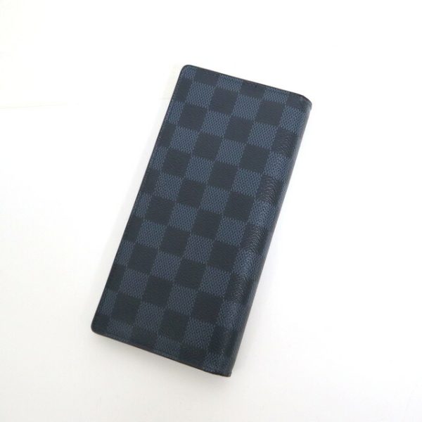 2001017256600316 1 Louis Vuitton Damier Graphite Portefeuille Brazza BifLong Wallet