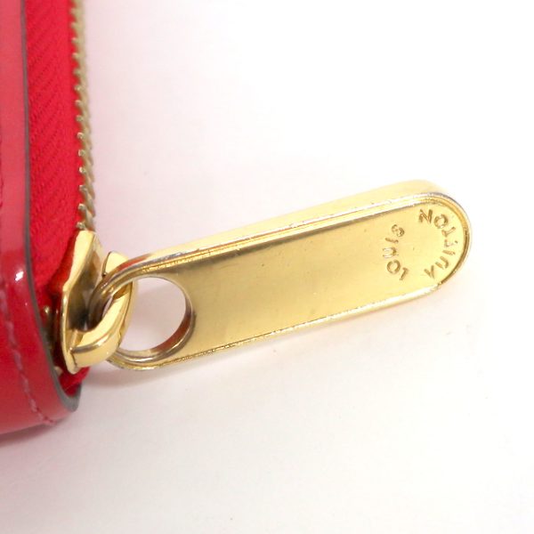 2001017256600327 4 Louis Vuitton Zippy Wallet Long Wallet Vernis Hot Pink