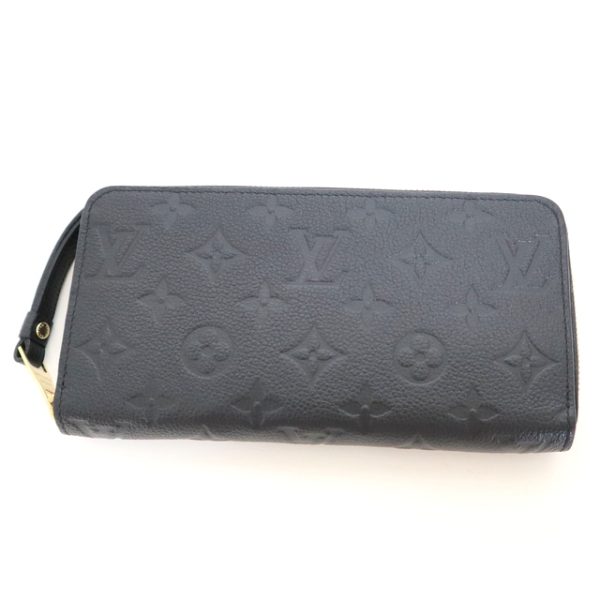 2001017256600329 1 Louis Vuitton Zippy Wallet Monogram Empreinte Noir Black