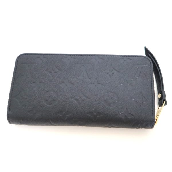 2001017256600329 2 Louis Vuitton Zippy Wallet Monogram Empreinte Noir Black