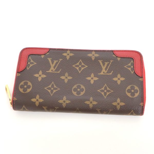 2001017256600336 1 Louis Vuitton Zippy Wallet Long Wallet Monogram Retiro Sleaze