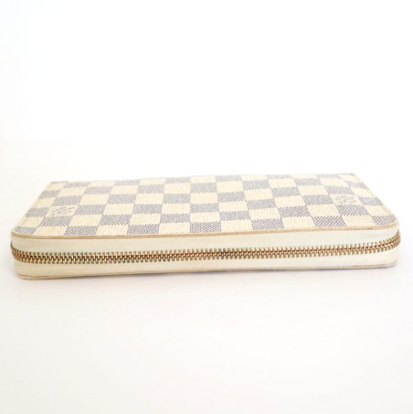 2001017256600357 3 Louis Vuitton Damier Azur Zippy Organizer Long Wallet