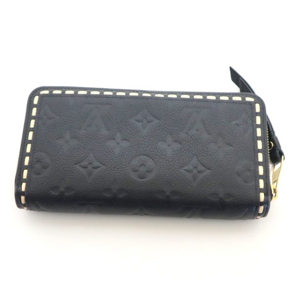 2001017256600489 2 Louis Vuitton Zippy Long Wallet Empreinte Noir Black