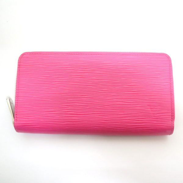 2001017256600499 1 Louis Vuitton Zippy Long Wallet Epi Rose Pondicherry