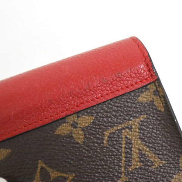 2001017256600511 4 Louis Vuitton Portefeuille Pallas Tri fWallet Monogram Sleeves