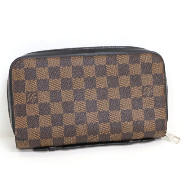 2001017256600644 2 Louis Vuitton Zippy XL Ebene Damier Brown