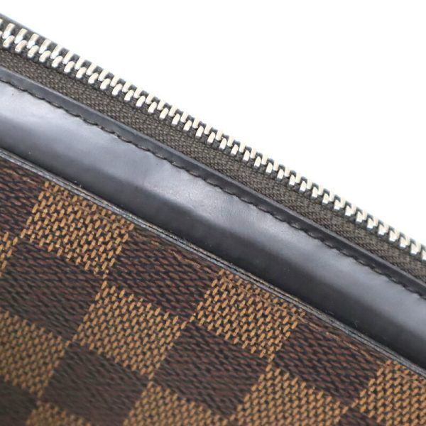 2001017256600644 6 Louis Vuitton Zippy XL Ebene Damier Brown