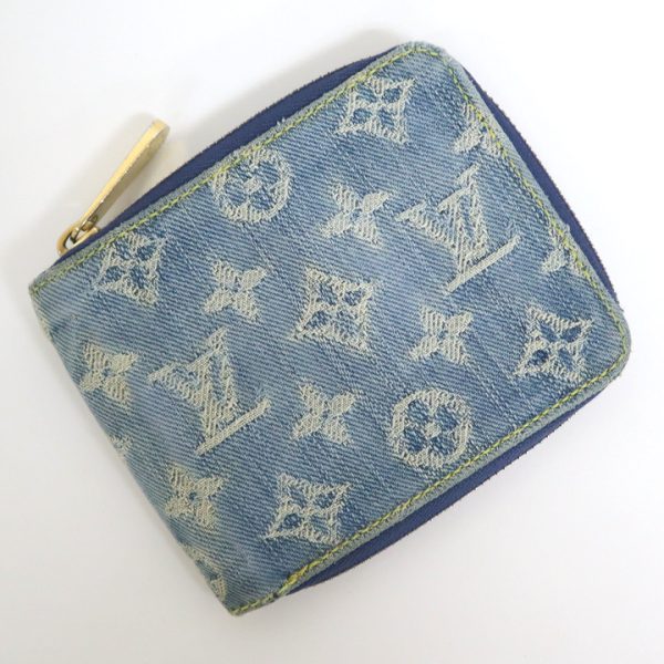 2001017256600704 1 Louis Vuitton Wallet denim fabric