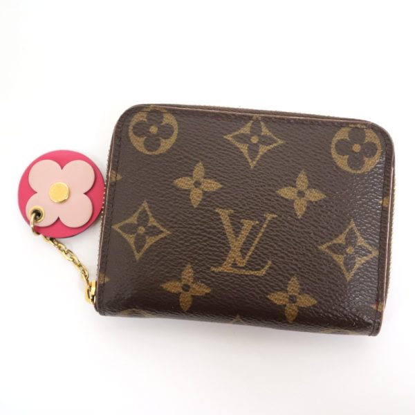 2001017256600740 1 Louis Vuitton Blooming Flower Zippy Coin Monogram Pink