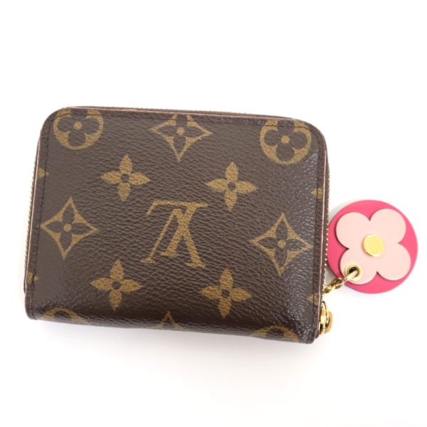 2001017256600740 2 Louis Vuitton Blooming Flower Zippy Coin Monogram Pink