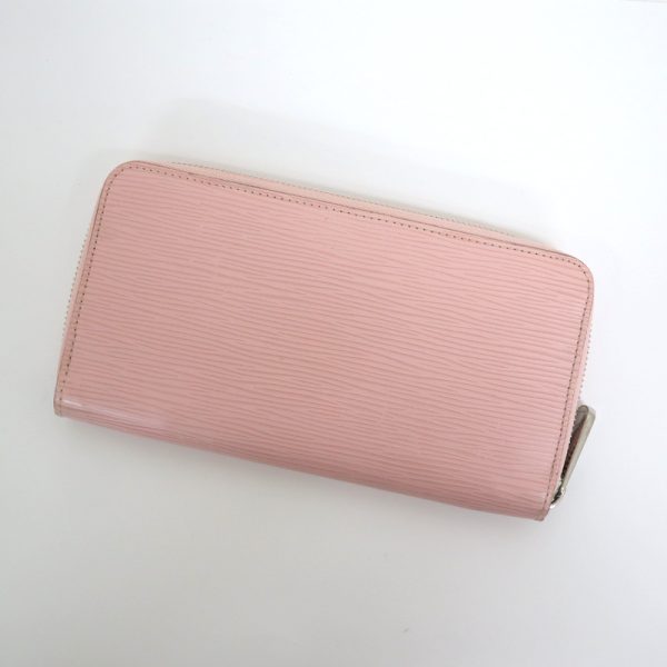 2001017256600751 2 Louis Vuitton Zippy Wallet Epi Rose Ballerine