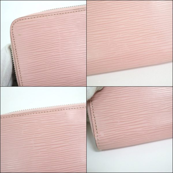 2001017256600751 6 Louis Vuitton Zippy Wallet Epi Rose Ballerine