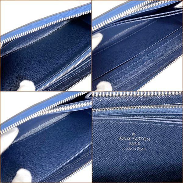 2001017256600754 8 Louis Vuitton Zippy Wallet Epi Andigo Blue