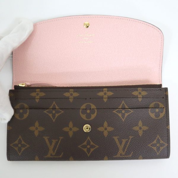 2001017256600758 4 Louis Vuitton Portefeuille Emily long wallet