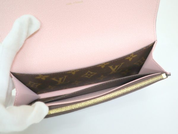 2001017256600758 6 Louis Vuitton Portefeuille Emily long wallet