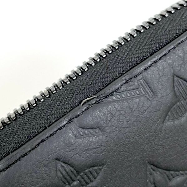 2001017256600781 4 Louis Vuitton Zippy Wallet Shadow Black