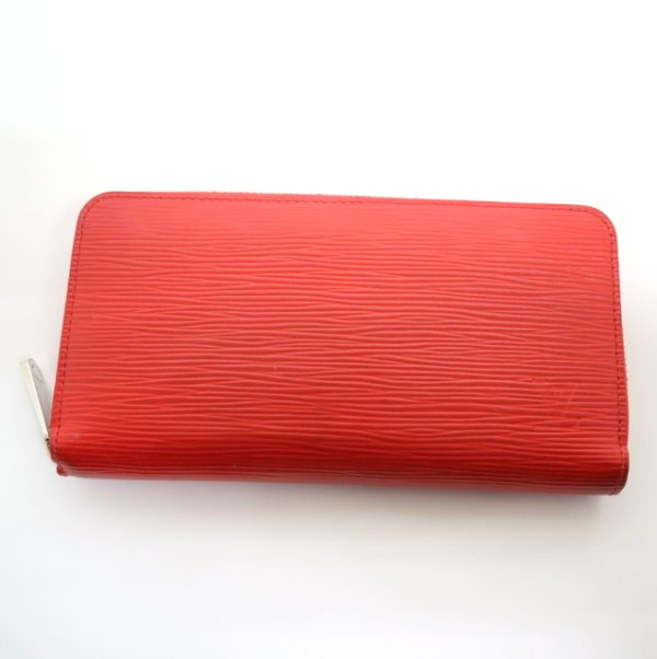 2001017256800059 1 Louis Vuitton Zippy Wallet Long Wallet Epi Carmine