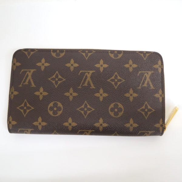 2001017256800068 2 Louis Vuitton organizer long wallet monogram brown