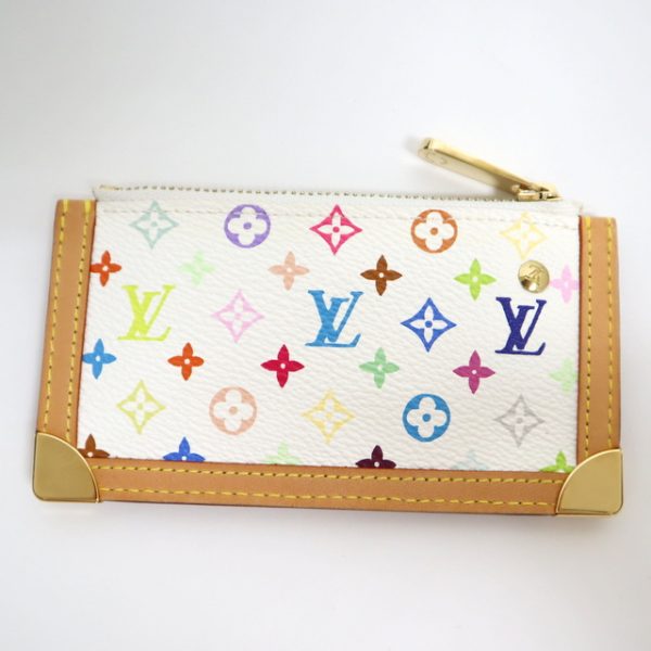 2001053255900017 2 Louis Vuitton Pochette Case Monogram Multicolor Bronze