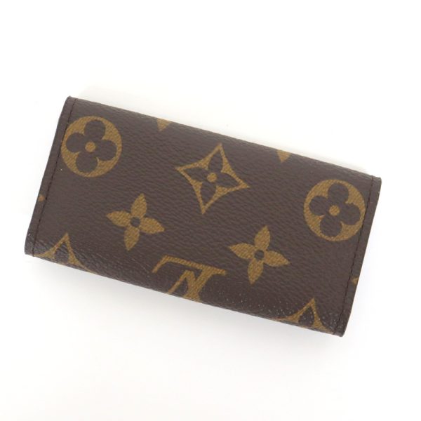 2001053256500065 2 Louis Vuitton Multicle 4 Key Case Monogram Brown