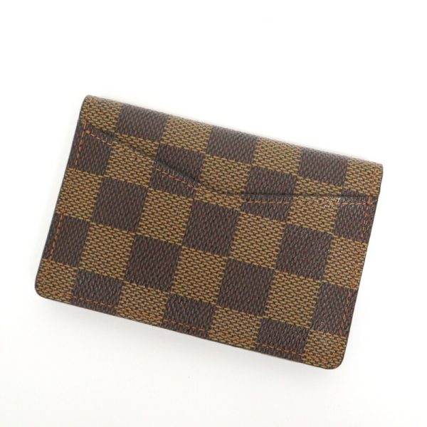 2001056256600015 2 Louis Vuitton Organizer Depoche Card Case Damier Brown