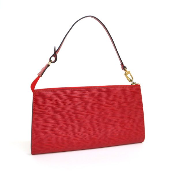 2001198255400547 2 Louis Vuitton Pochette Accessoire Handbag Epi Castilian Red