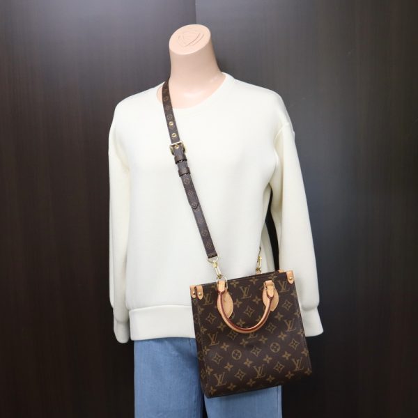 2001198255400607 10 Louis Vuitton Sac Plat BB Brown Monogram