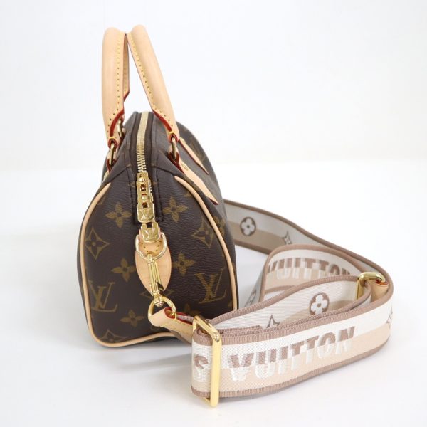 2001198255400609 3 Louis Vuitton Speedy Bandouliere 20 Brown Monogram