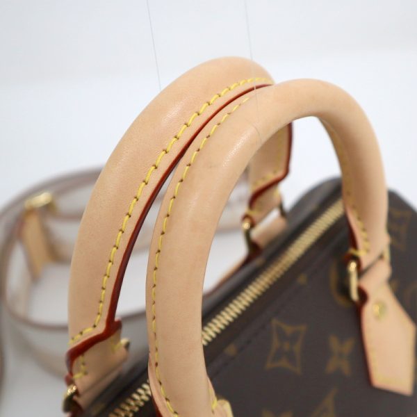 2001198255400609 5 Louis Vuitton Speedy Bandouliere 20 Brown Monogram