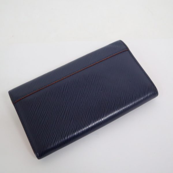 2001198255600071 2 Louis Vuitton Portefeuille Twist BifLong Wallet Blue Epi