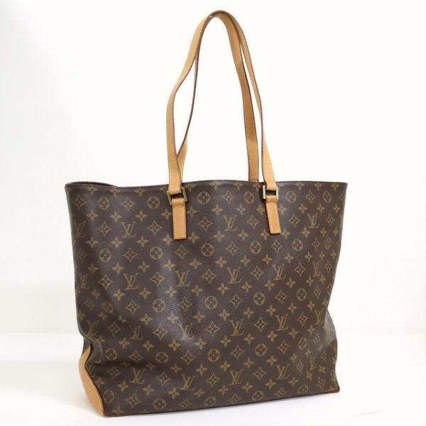 2001198255600079 1 Louis Vuitton Cavalto Tote Bag Monogram Brown