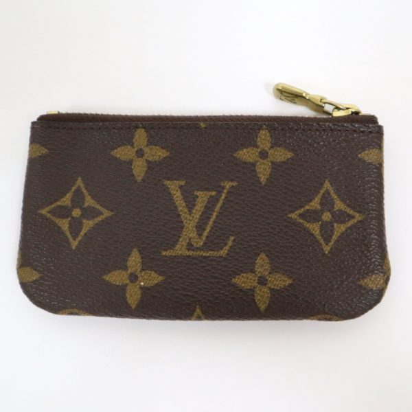 2001198256100204 2 Louis Vuitton pochette coin case monogram Brown