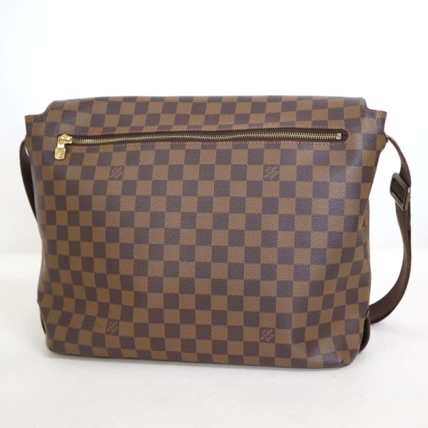 2001198256200085 2 Louis Vuitton Brooklyn MM Messenger Bag Damier Ebene Brown