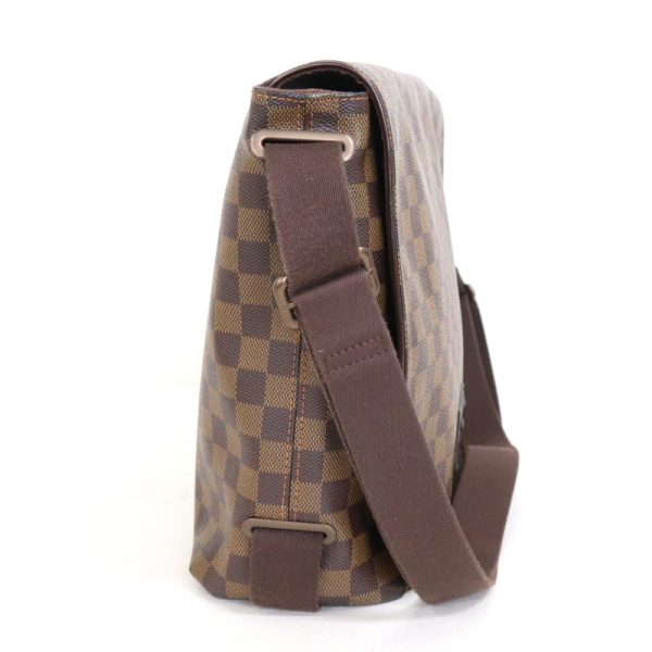 2001198256200085 4 Louis Vuitton Brooklyn MM Messenger Bag Damier Ebene Brown