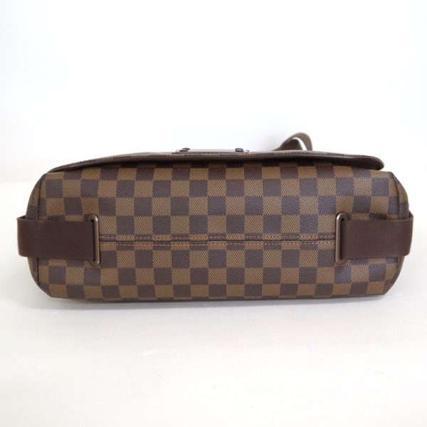 2001198256200085 7 Louis Vuitton Brooklyn MM Messenger Bag Damier Ebene Brown