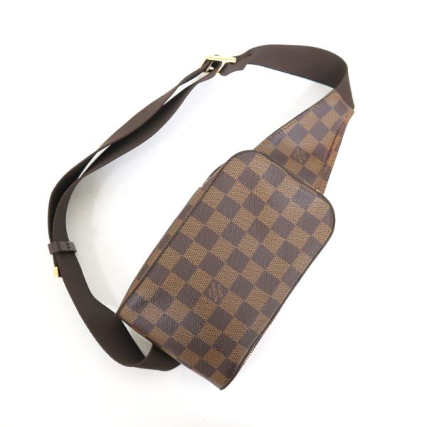 2001198256200090 1 Louis Vuitton Geronimos Body Bag Damier Brown Bag