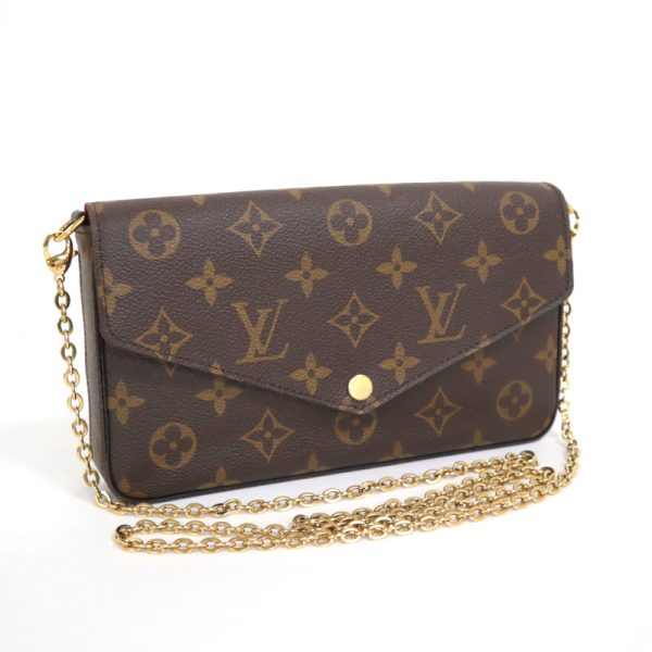 2001198256200099 1 Louis Vuitton Pochette Felicie Shoulder Bag Monogram