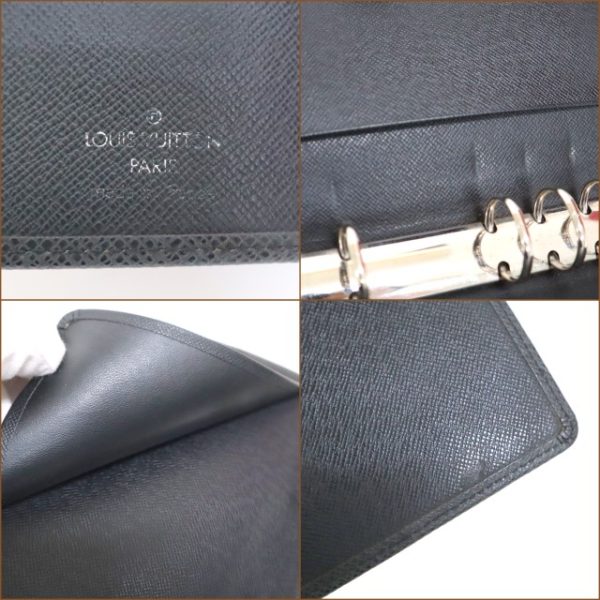 2001198256800019 6 Louis Vuitton Agenda MM Notebook Taiga Ardoise