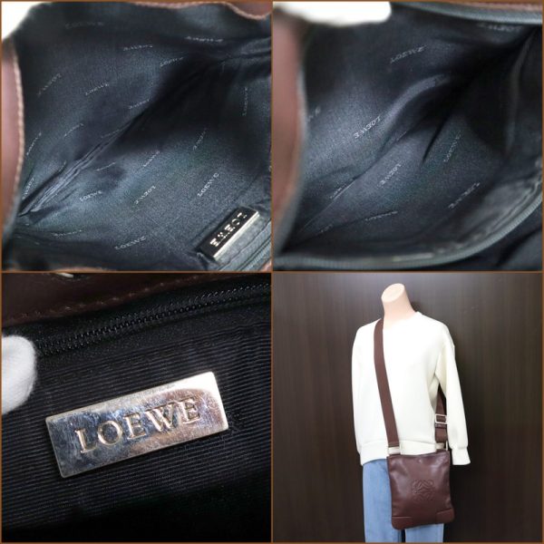 2001200256800003 8 LOEWE Anagram Shoulder Brown