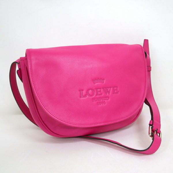 2001200257000008 1 LOEWE Shoulder Bag Heritage Pink