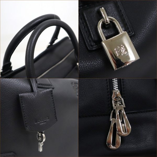 2001201256500026 5 LOEWE Amazona 36 Mini Bag Black kt10330kw