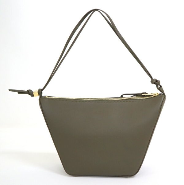 2001201256500029 3 LOEWE Hammock Hobo Mini 2WAY Bag Khaki