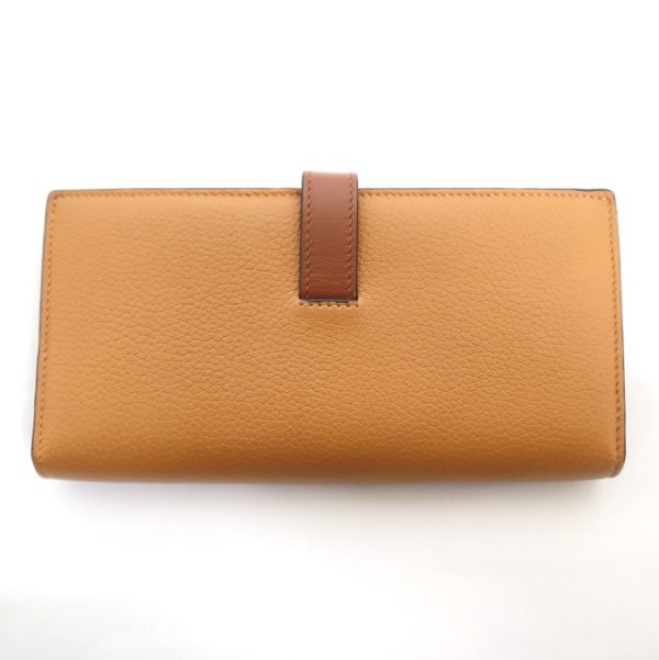 2001203255400011 2 LOEWE Wallet Large Camel Pecan Grain Calf Leather