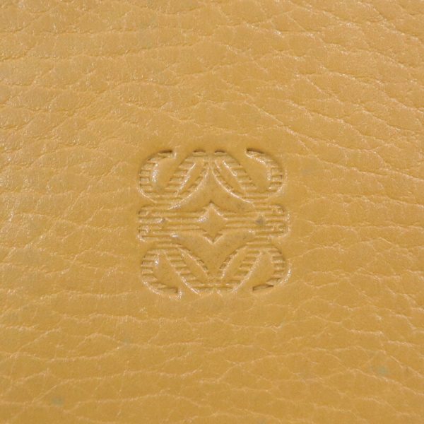 2001203256500011 7 LOEWE bi flong bill holder without coin brown