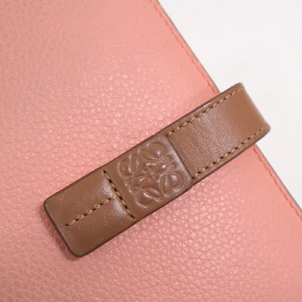 2001203256600014 3 LOEWE Wallet Medium Blossom Tan Brown